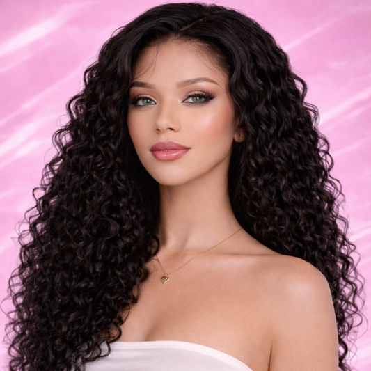 Deep Wave 24" Lace Frontal Wig
