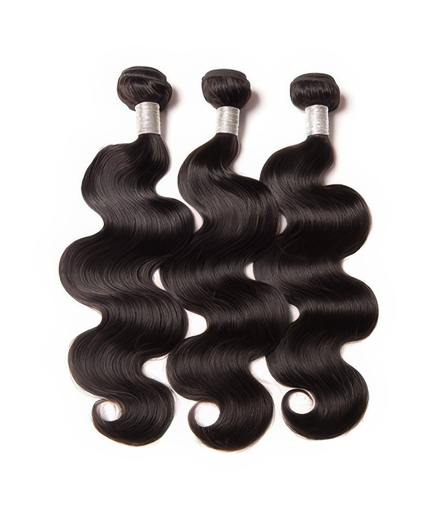 Premium Body Wave 3 Bundle Deal with HD Lace Closure - Virgin Hair