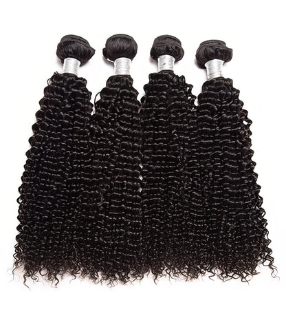 Premium Sassy Wave 3 Bundle Deal with HD Lace Closure - Virgin Hair