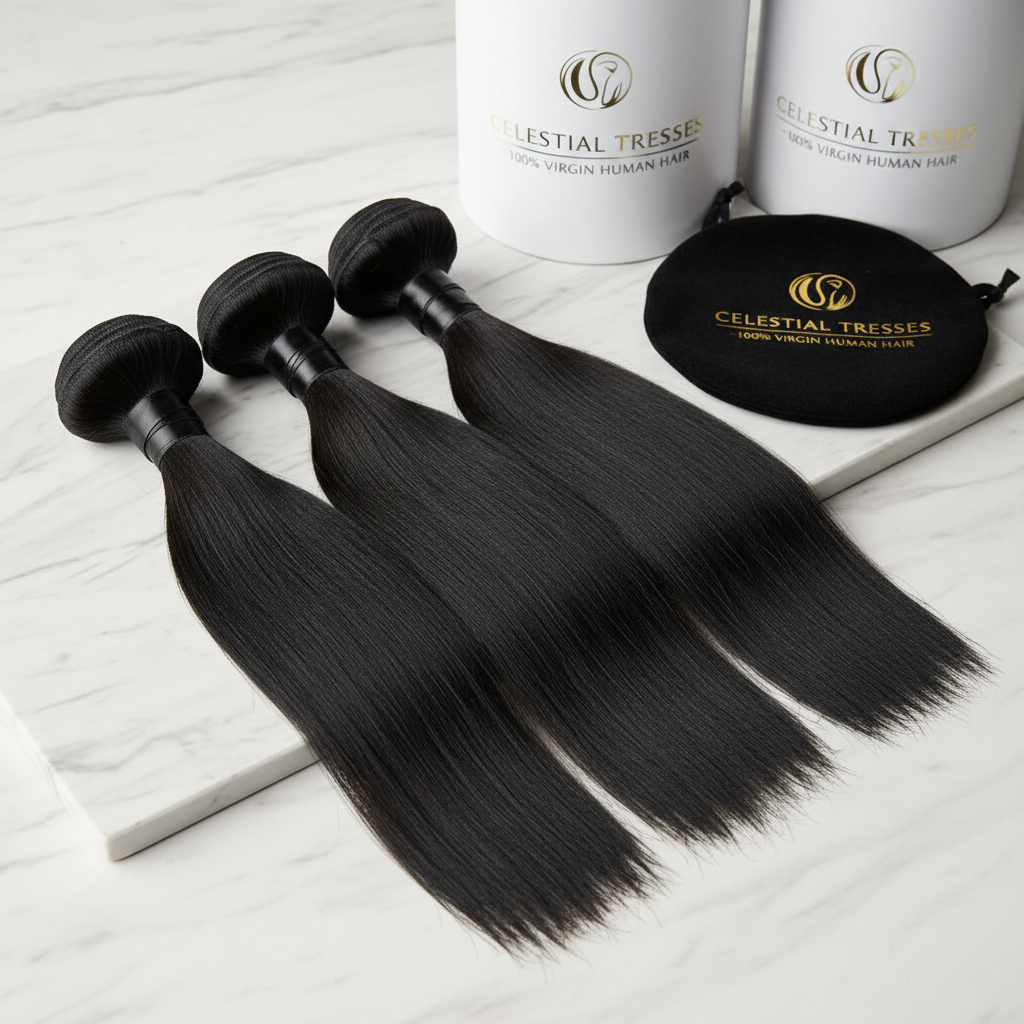 Premium Virgin Hair 3 Bundle Deal - Multiple Textures Available