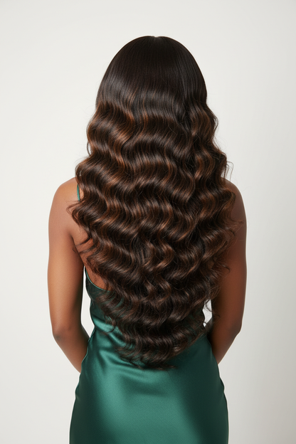 Body Wave Wig - Back View
