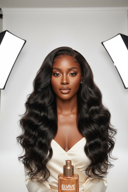 Body Wave Hair Bundle - Front View