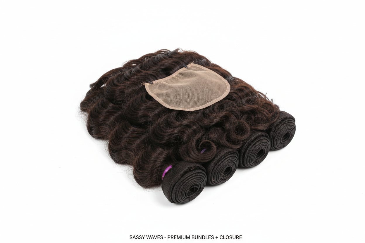 Sassy Wave Bundle Deal with Closure