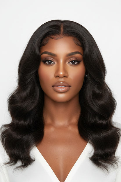 Body Wave Lace Frontal Wig - Front View
