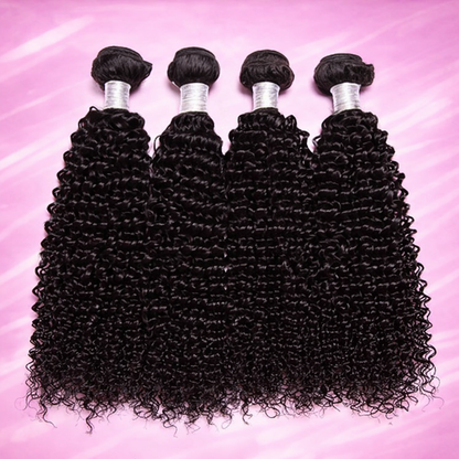 Premium Sassy Wave 3 Bundle Deal with HD Lace Closure - Virgin Hair
