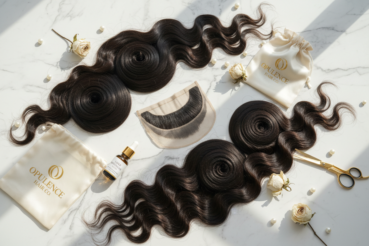 Luxury Product Flat Lay